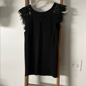 Brixon Ivy Black Embellished Blouse